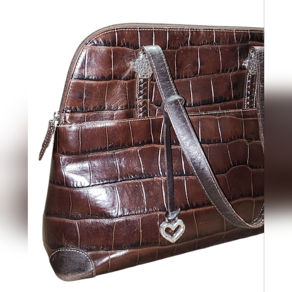 Vintage Brighton Croco Dome Handbag - Picture 11 of 14